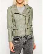 Muubaa Rokel Leather Biker Jacket - Lyst