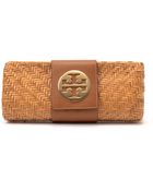 Tory Burch Rattan Clutch Bag - Lyst
