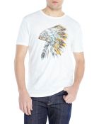 Lucky Brand Headdress Tee - Lyst