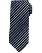 Hugo Boss Narrow Stripe Silk Tie - Lyst