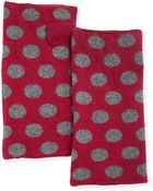 Portolano Polka-Dot Wool Arm Warmers - Lyst