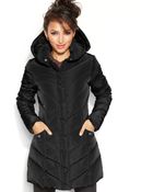 Steve Madden Pillowcollar Quilted Puffer Coat - Lyst