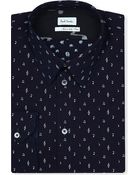 Paul Smith Music Note Print Slim-fit Shirt - Lyst