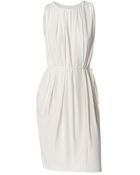 Lanvin Dress With Belt - Lyst