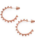 Eddie Borgo Matte Mini Cone Small Hoop Earrings/1 - Lyst