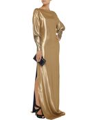 Vionnet Metallic Silk-Twill Gown - Lyst