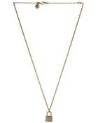 Michael Kors Pave Pendent Necklace - Lyst