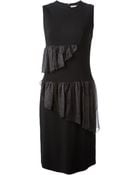 Christopher Kane Frill Detail Dress - Lyst