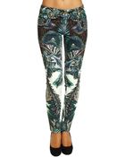 Roberto Cavalli Jeans Print Psichedelic Tapestry - Lyst