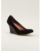Lanvin Wedge Pumps - Lyst