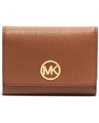 Michael Kors Michael Fulton Medium Trifold Wallet - Lyst