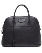 Hermès Pre-Owned Black Togo Leather Bolide 35Cm Satchel Bag - Lyst