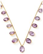 Doyle & Doyle Victorian Amethyst Necklace - Lyst
