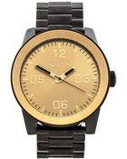 Nixon The Ornate Collection Corporal Ss - Lyst