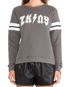 Zoe Karssen Zkny Sweatshirt - Lyst