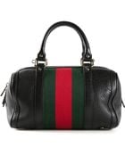 Gucci Vintage Web 'Boston' Bag - Lyst