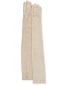 Brunello Cucinelli Suede Evening Gloves - Lyst