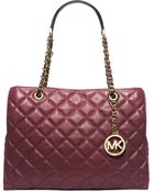 Michael Kors Michael Susannah Large Tote - Lyst