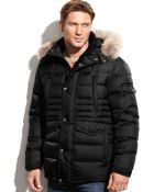 Marc New York Denton Hooded Fur-Collar Down Jacket - Lyst
