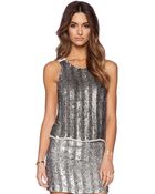 Mlv Jaden Sequin Top - Lyst