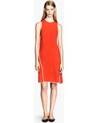 H&M Crêped Dress - Lyst