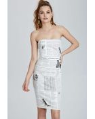 Nasty Gal Vintage Moschino Naples Bodycon Dress - Lyst