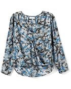 Velvet By Graham & Spencer Sadie Wrap Top - Lyst