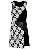 Tibi Floral Tapestry Jacquard Dress - Lyst