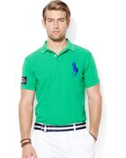 Polo Ralph Lauren Us Open Custom-fit Polo - Lyst