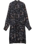 Isabel Marant Carla Printed Shirt Dress - Lyst