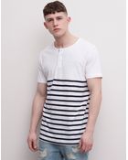 Pull&Bear Striped T-Shirt - Lyst