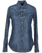 DSquared2 Denim Shirt - Lyst