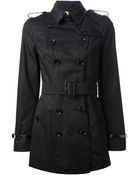 Burberry Belted Trench Coat - Lyst