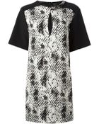 Emanuel Ungaro Colour Block Shift Dress - Lyst
