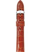 Michele Coffee Alligator Watch Strap, 18Mm - Lyst