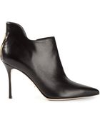 Sergio Rossi 'Blink' Ankle Boots - Lyst