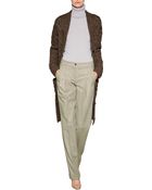 Michael Kors Wool-Angora Blend Cardigan Coat - Lyst