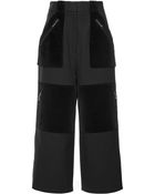Alexander Wang Cotton Wool Twill Wide Leg Pant - Lyst