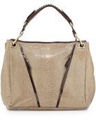Oryany Bette Anaconda-Embossed Shoulder Bag - Lyst