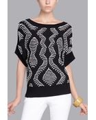 Natori Silk Cotton Pullover - Lyst