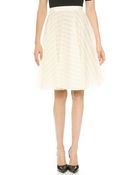 Giambattista Valli White Skirt - White - Lyst