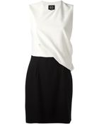 McQ by Alexander McQueen Draped Dress - Lyst