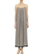 Vince Geometricprint Maxi Dress - Lyst
