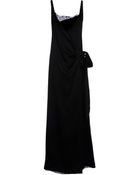 Emporio Armani Long Dress - Lyst