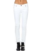 Nasty Gal Lee Night And Day Skinny Jean - White - Lyst