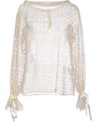 Worth Paris Blouse - Lyst
