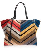Fendi 3Jours Ayers Snakeskin Tote - Lyst