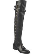 Sam Edelman Pierce Leather Knee-High Boots - Lyst