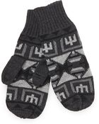21men Southwestern Patterned Mittens - Lyst