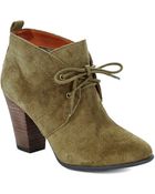 Lucky Brand Unitas Lace Front Booties - Lyst
